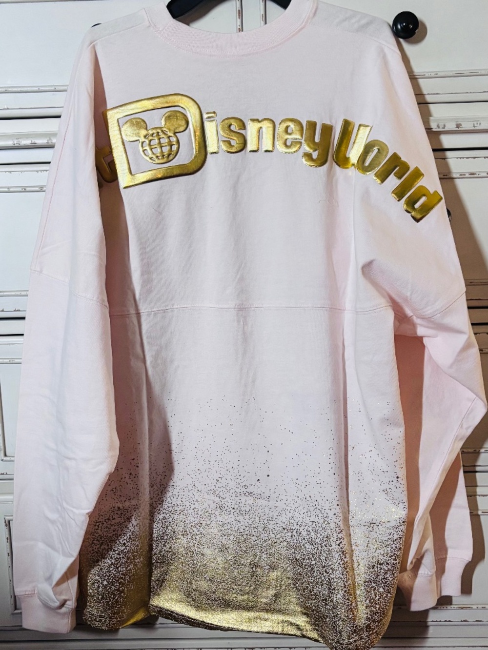 spirit jersey wdw light pink gold
